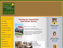 Tablet Screenshot of davisrealtyandassoc.com